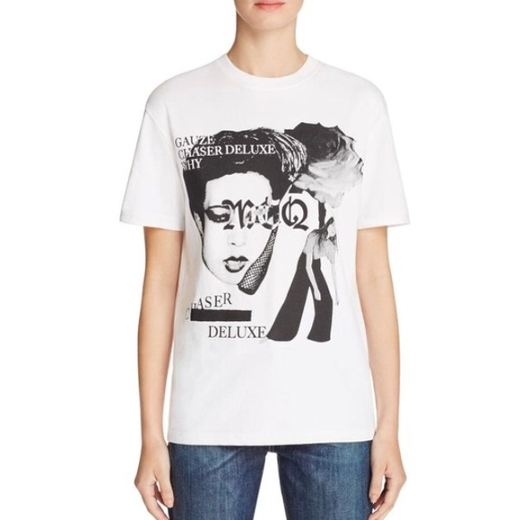 Alexander McQueen Tops - Alexander McQueen Womens Short Sleeve Graphic Tee